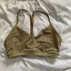 Fleo Reinette Sports Bra - Moss Stone